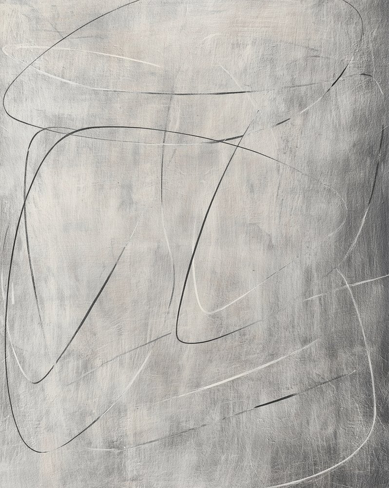 Fließende Abstrakte Linien von Alma