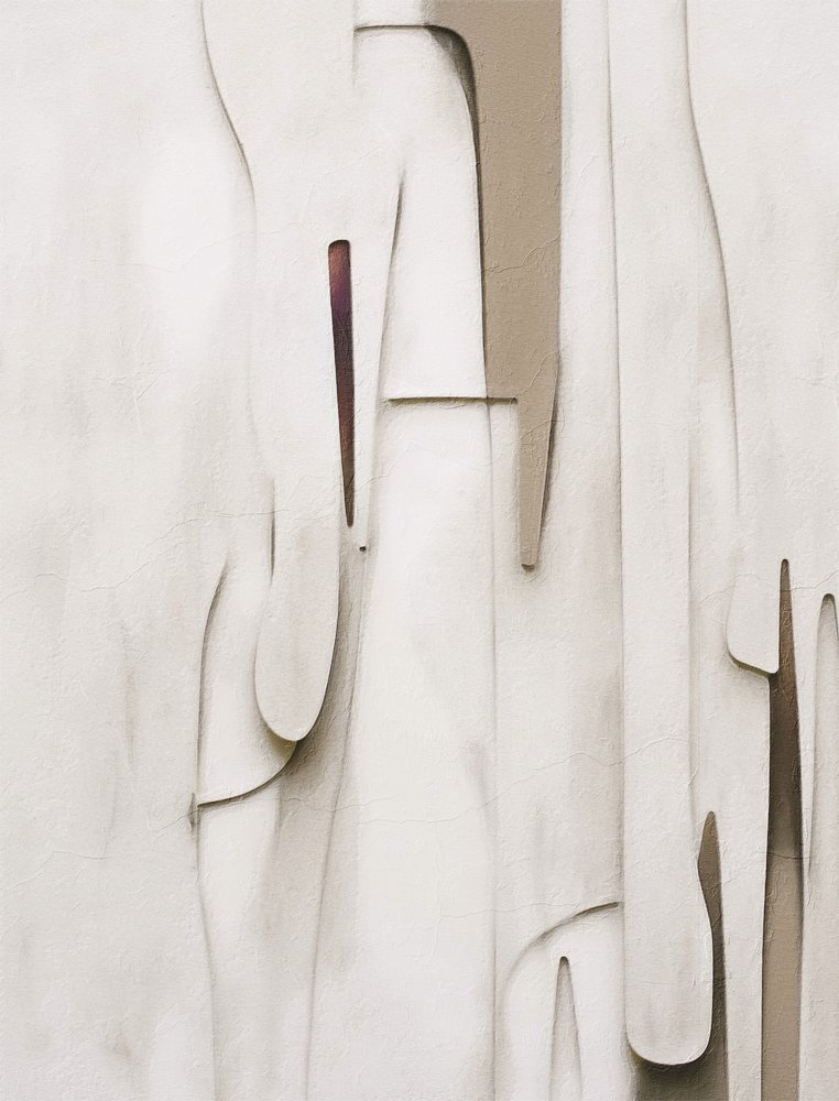 Geschichtete abstrakte Formen von Alma