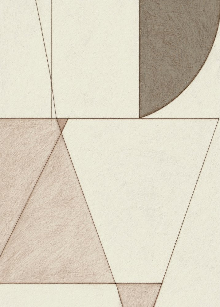 Neutrale geometrische Formen von Alma
