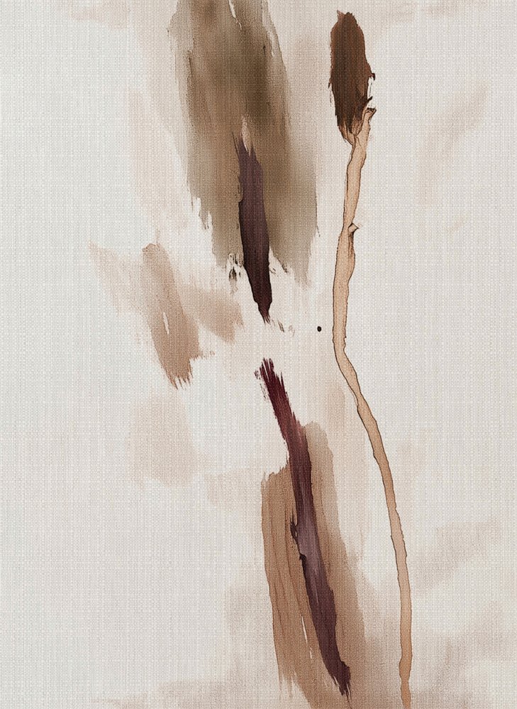 Organische braune Striche von Alma