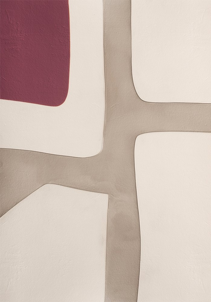 Serene abstrakte Geometrie von Alma