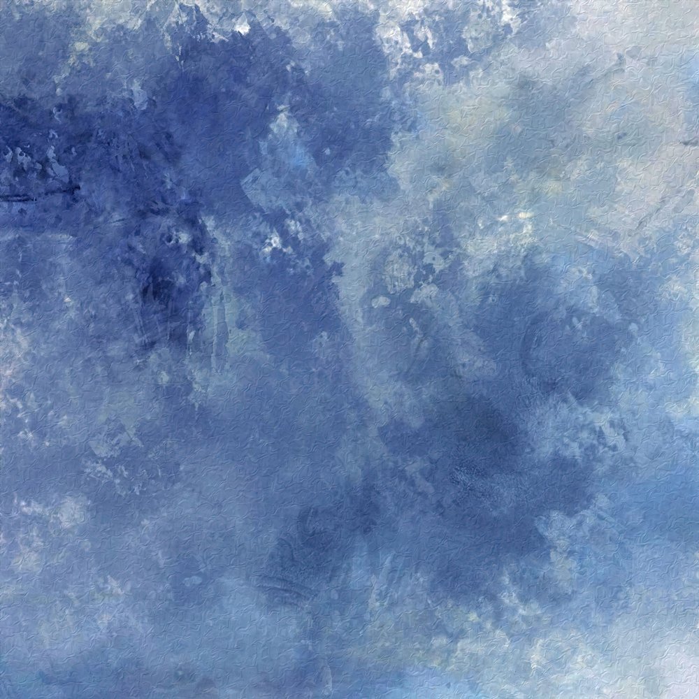 Blaue Abstrakte Textur von Alpenglow Workshop