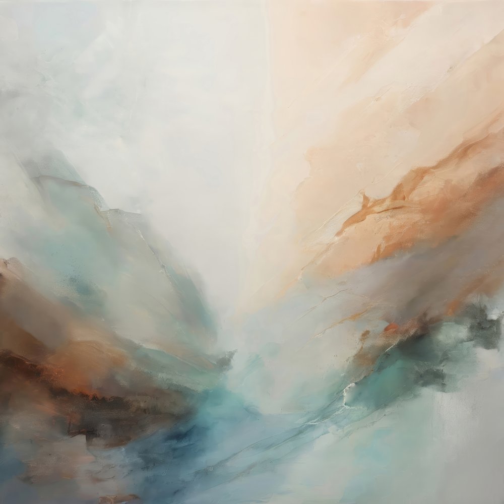 Beruhigende Abstrakte Landschaft von Alpenglow Workshop