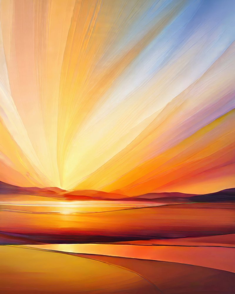Strahlender Sonnenaufgang Landschaft von Alpenglow Workshop