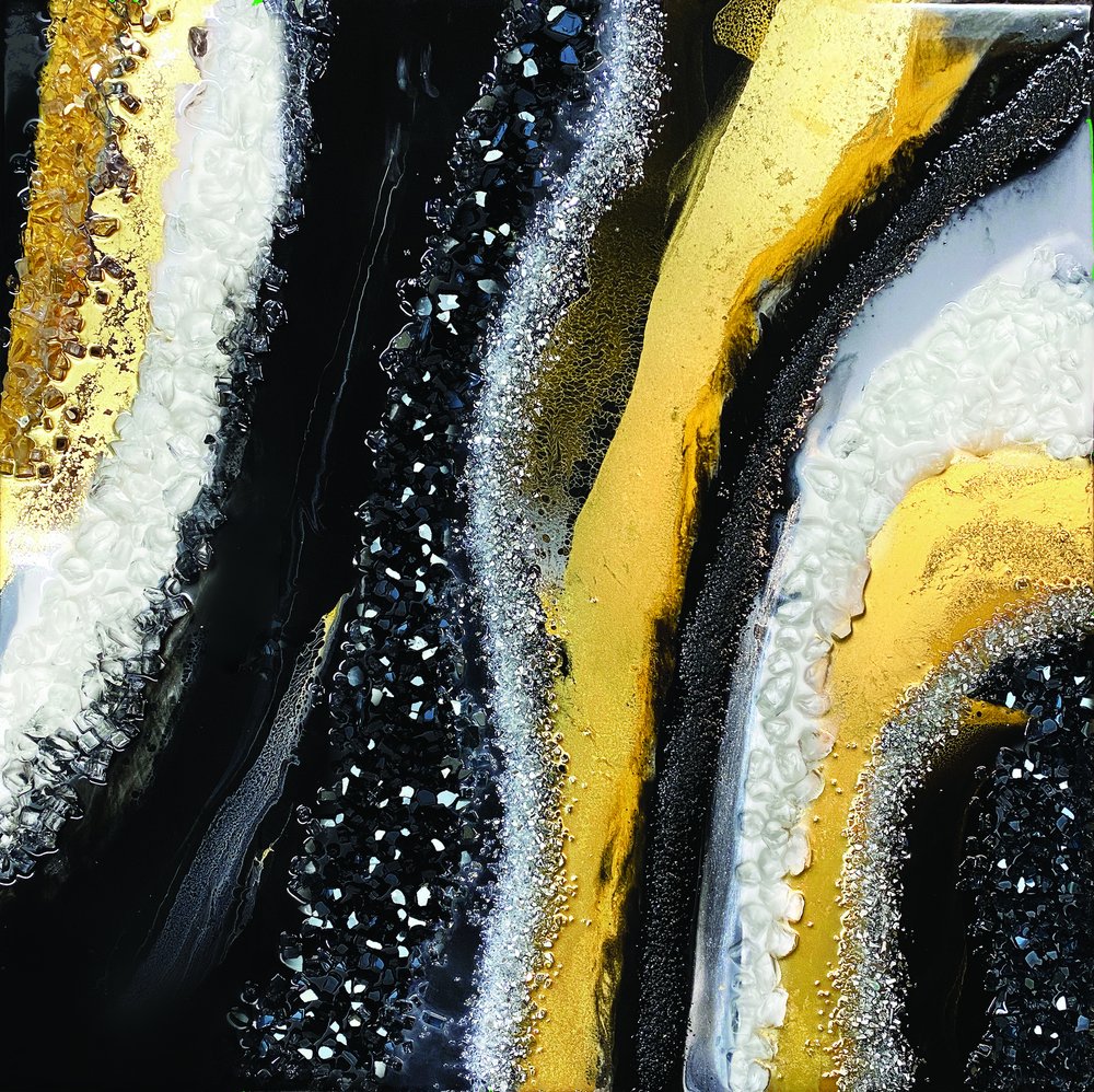 Luxus Schwarz-Gold Schimmer von Alyson Storms