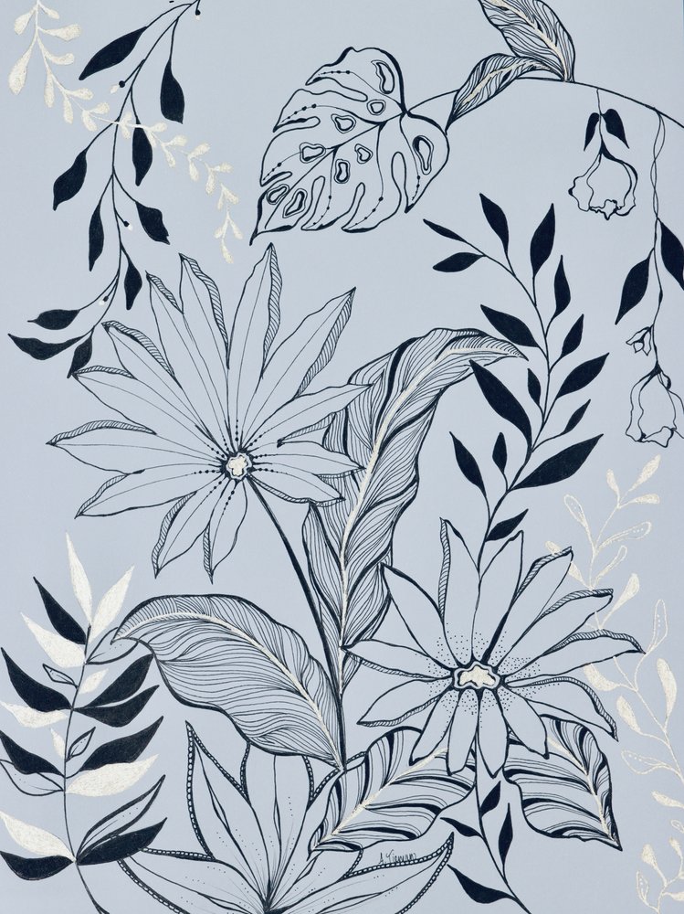 Gelassenes Tropisches Laub von Amy Tieman