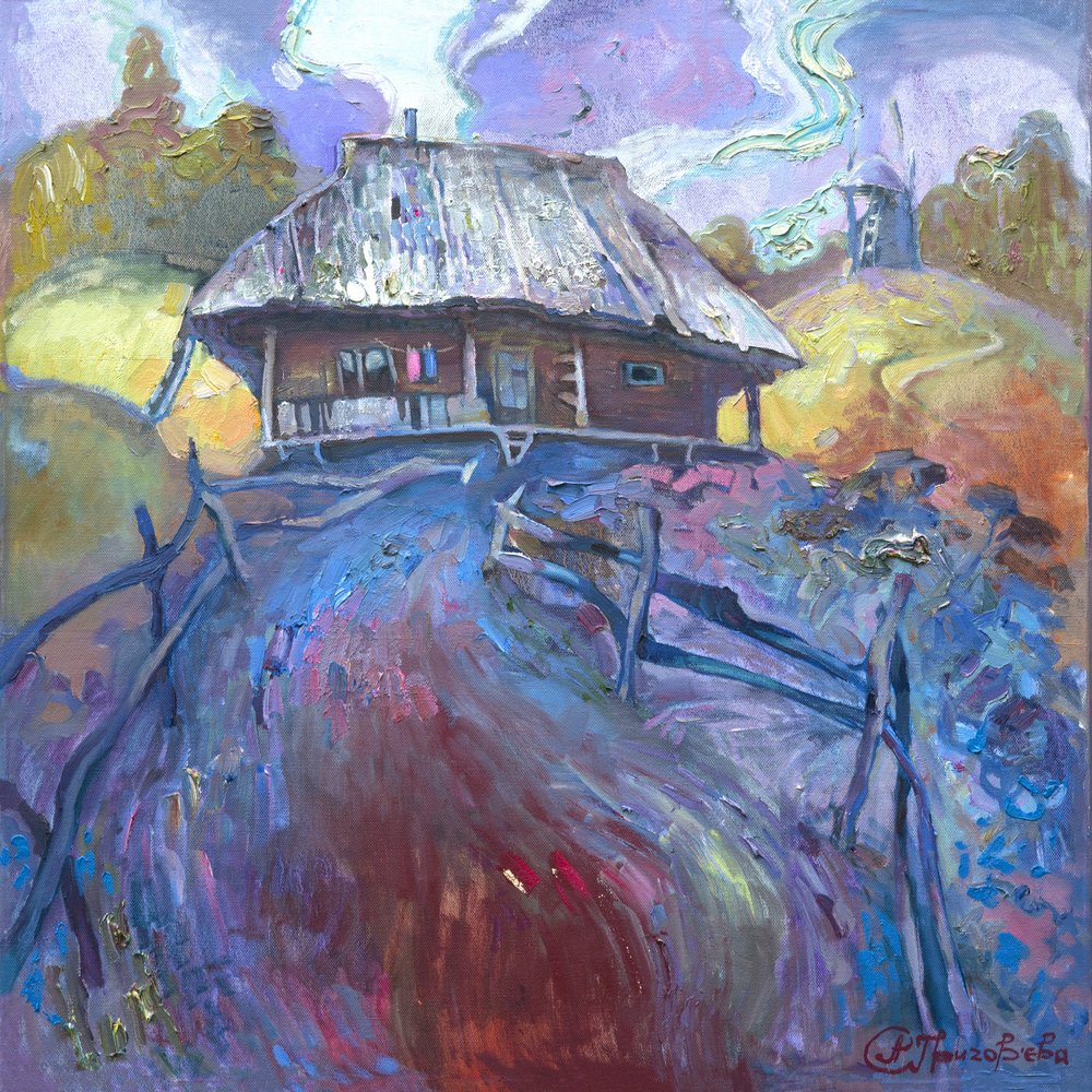 Lebendiges Ländliches Cottage von Anastasiia Grygorieva