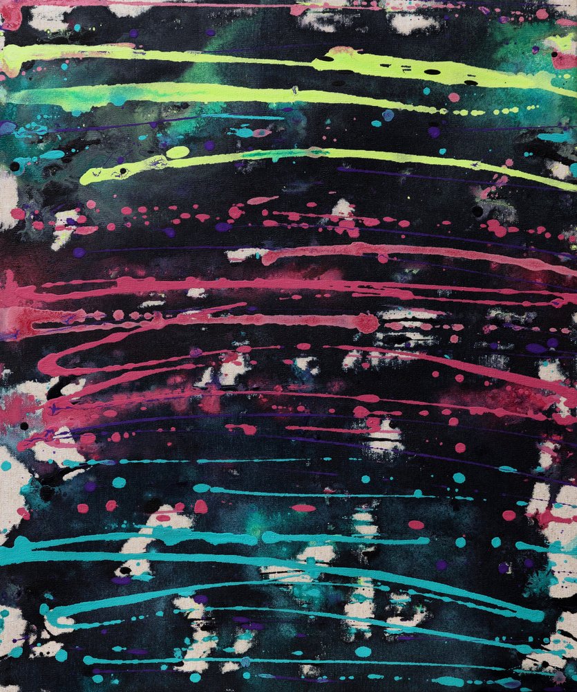 Lebendige Tropflinien von Anastasiya Devochkina