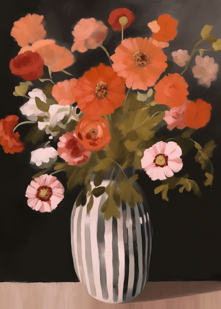 Elegantes Blumenstillleben von Andreas Magnusson