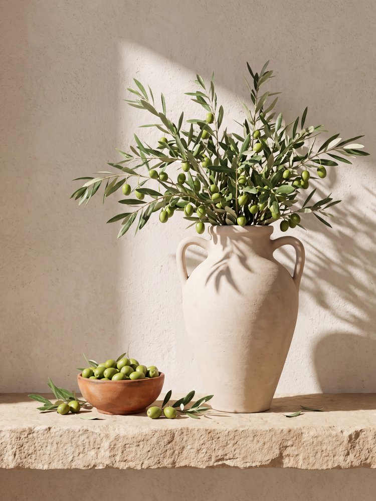 Rustikale mediterrane Oliven von Andreas Magnusson
