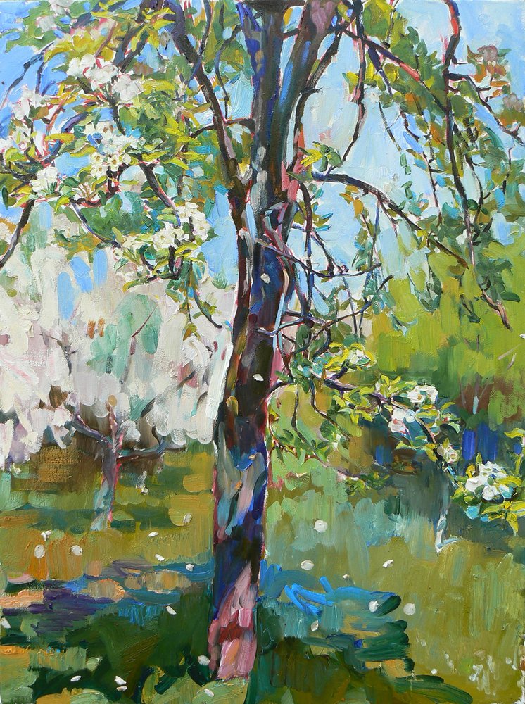 Sonnige Frühlingsblüten von Andrii Kutsachenko