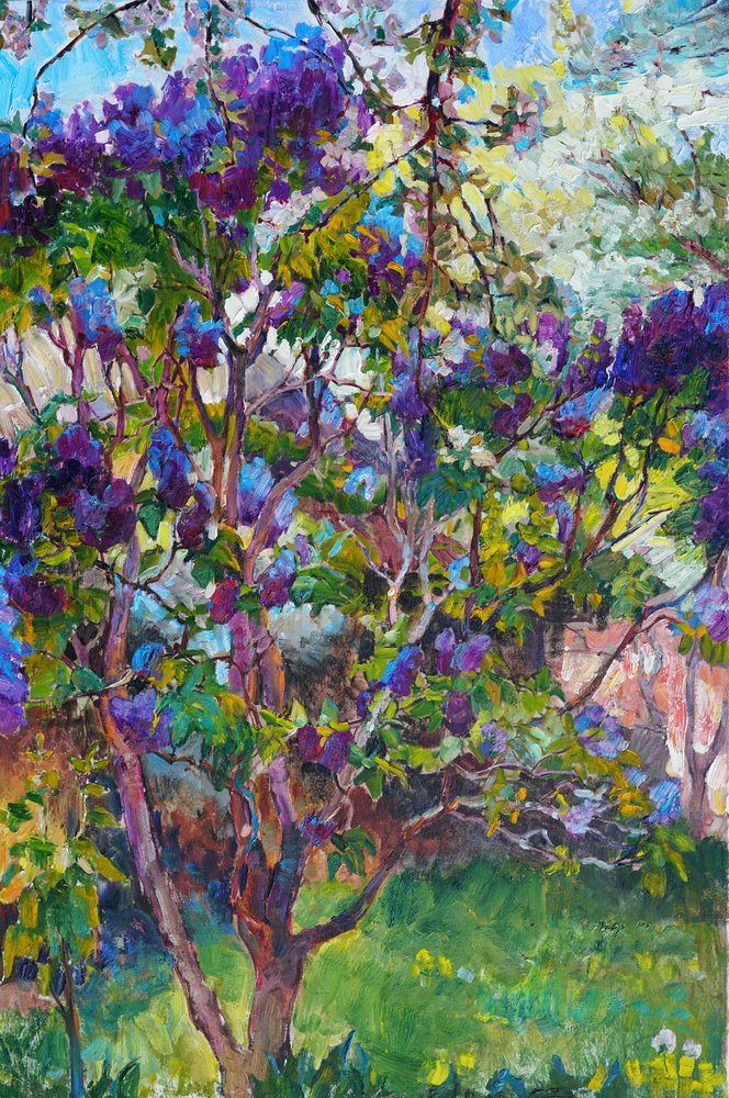 Lebendige Fliederblüte von Andrii Kutsachenko