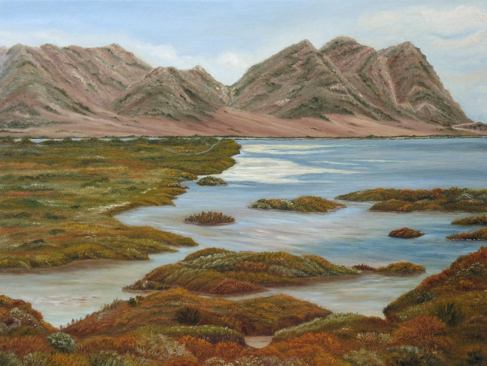 Herbstliche Bergsümpfe von Angeles M. Pomata