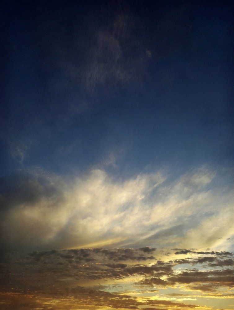 Bunter Abendhimmel von Angelo Cerantola