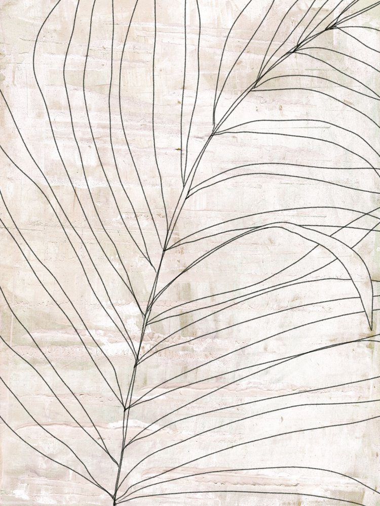 Minimalistische botanische Linien von Annick