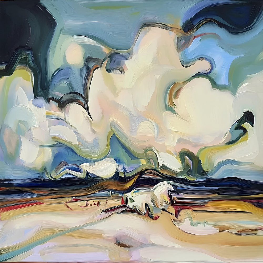 Dynamische Wolkenlandschaft von Avanesova Elena
