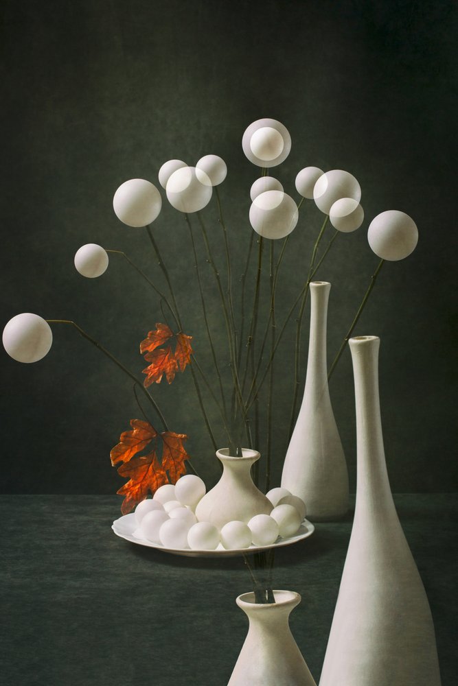 Abstrakte Blumeneleganz von Brig Barkow