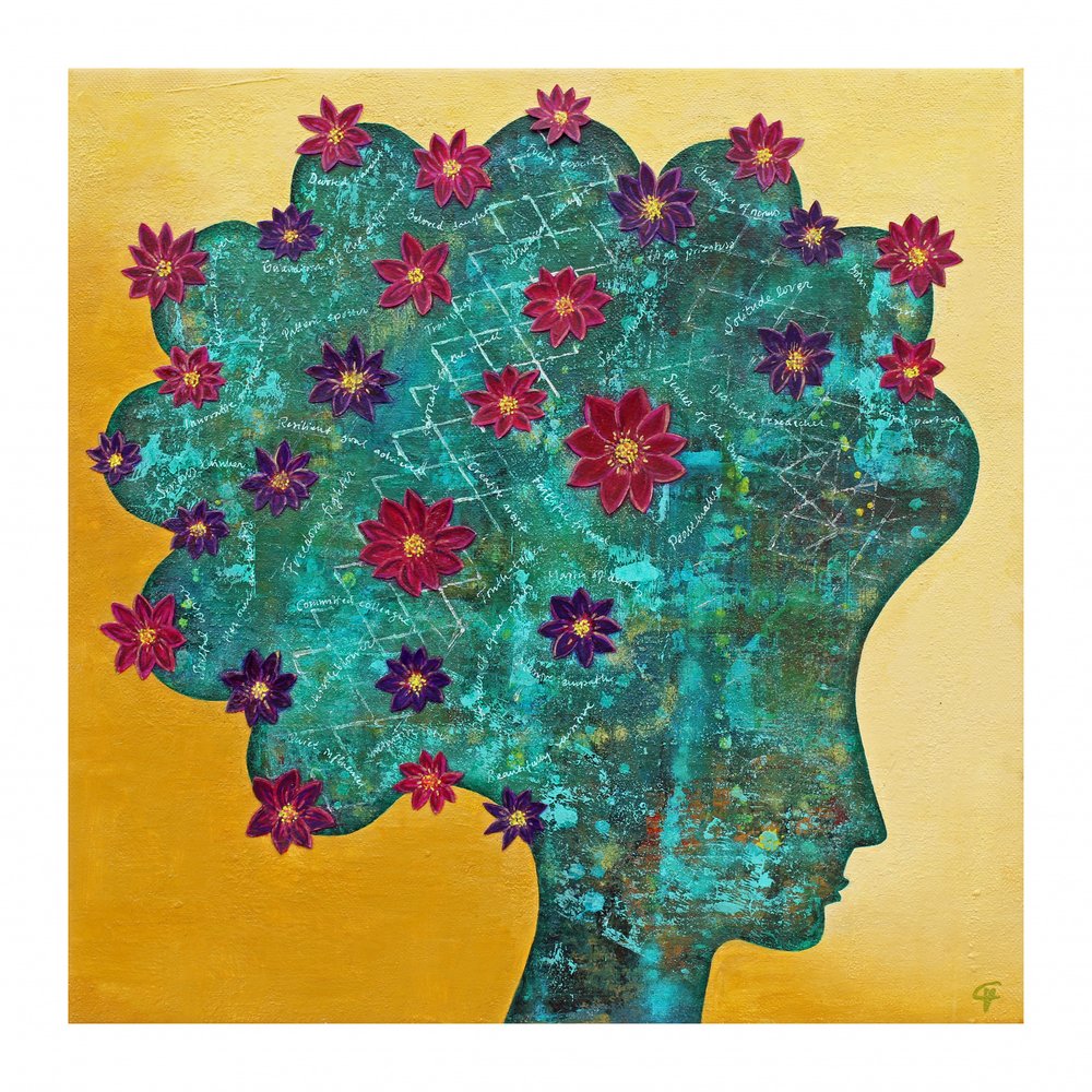 Blühendes Geistprofil von Carolina Gårdheim