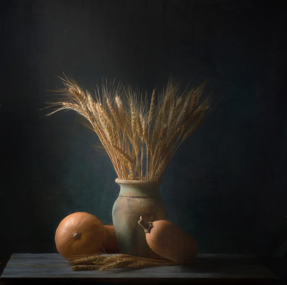 Goldene Weizenernte von Catherine Wang