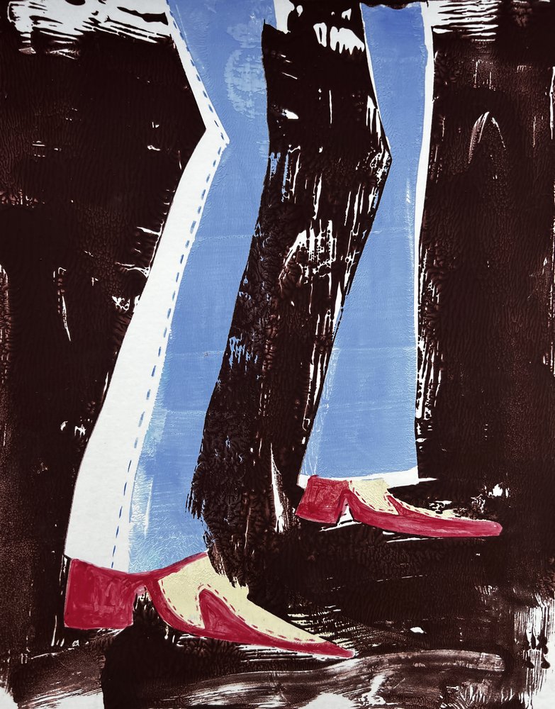 Blaue Jeans von Christina Misuro