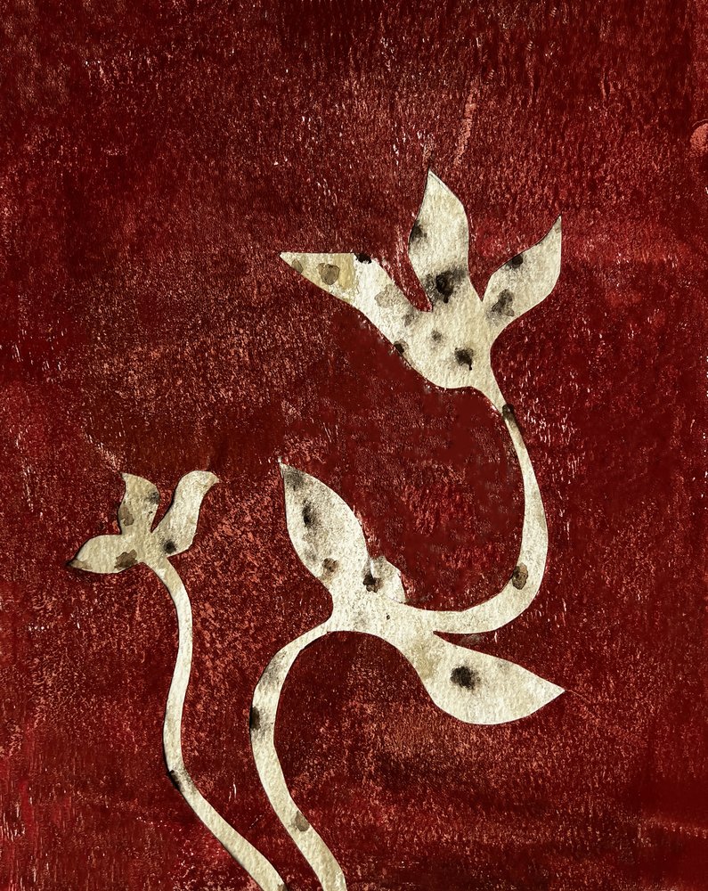 Terrakotta-Blume von Christina Misuro