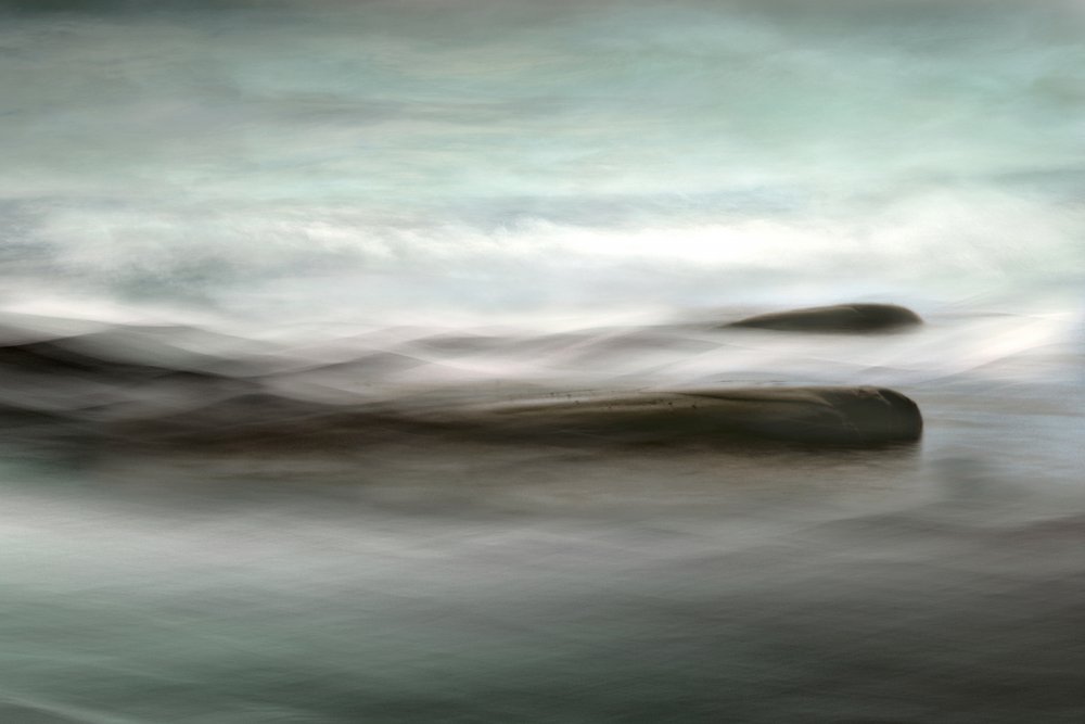 Ruhiger Ozeanfluss von Christina Sillen