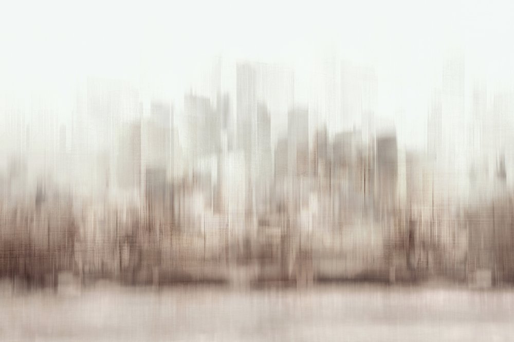 Träumerische Skyline-Unschärfe von Christina Sillen