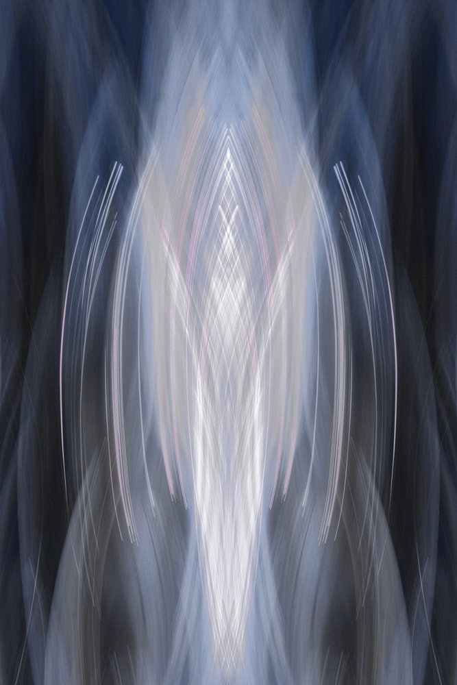 Ätherischer blauer Fluss von Christina Sillen