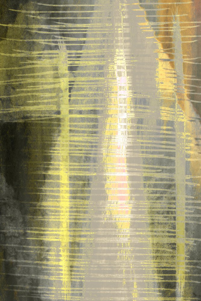 Leuchtendes urbanes Abstrakt von Christina Sillen