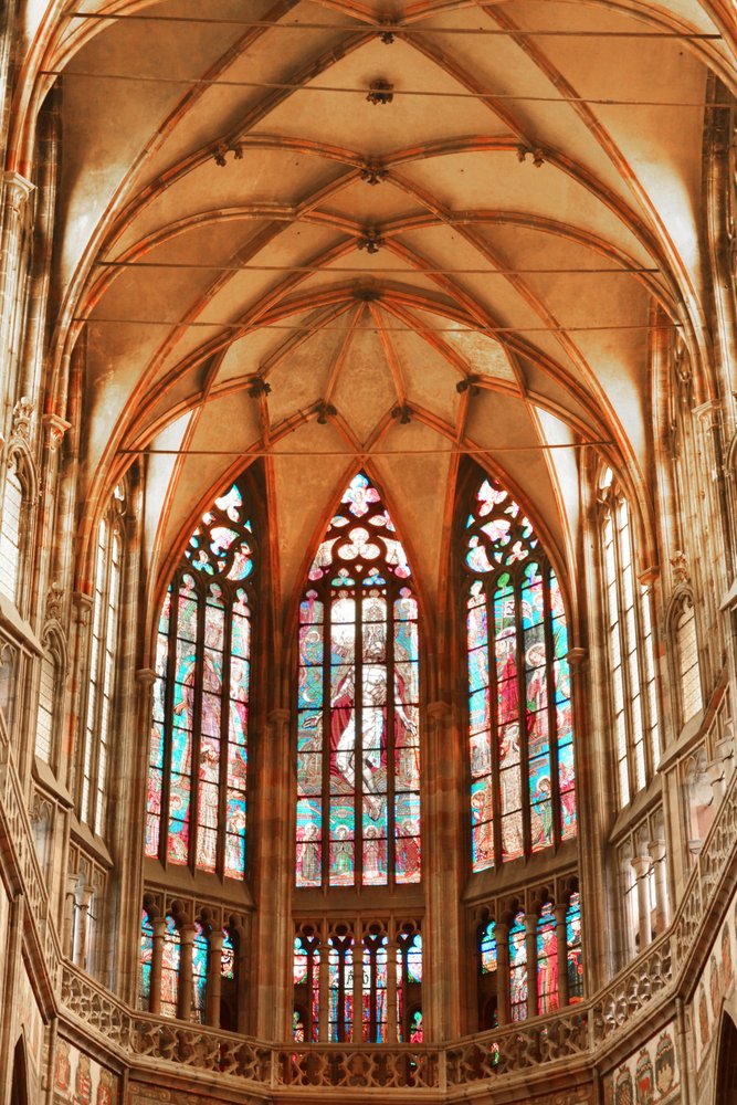 Majestätisches Kirchenfenster von Christina Sillen