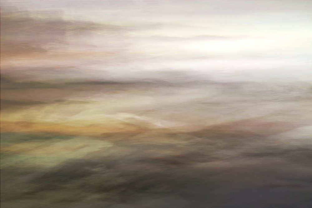 Gelassener abstrakter Himmel von Christina Sillen