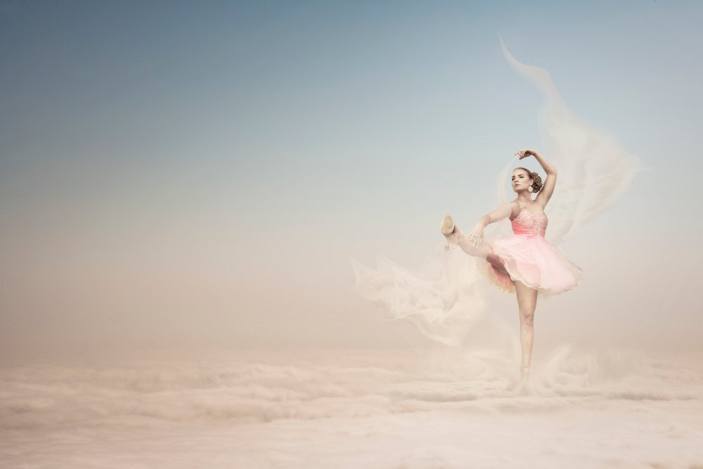 Schwebende Ballerina Traum von Christine von Diepenbroek