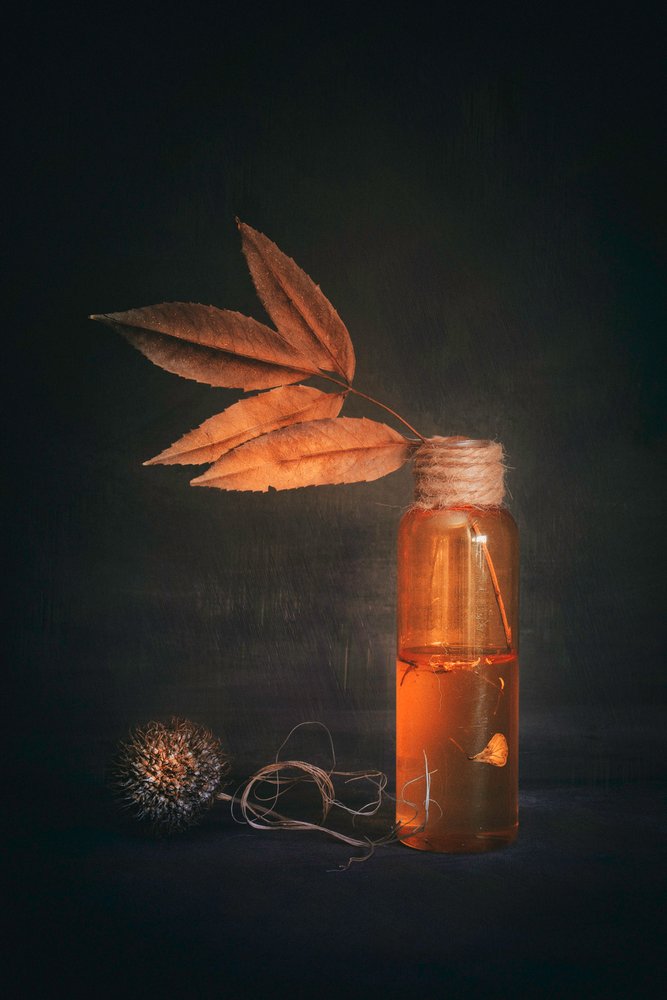 Goldene Herbstelemente von Cicek Kiral