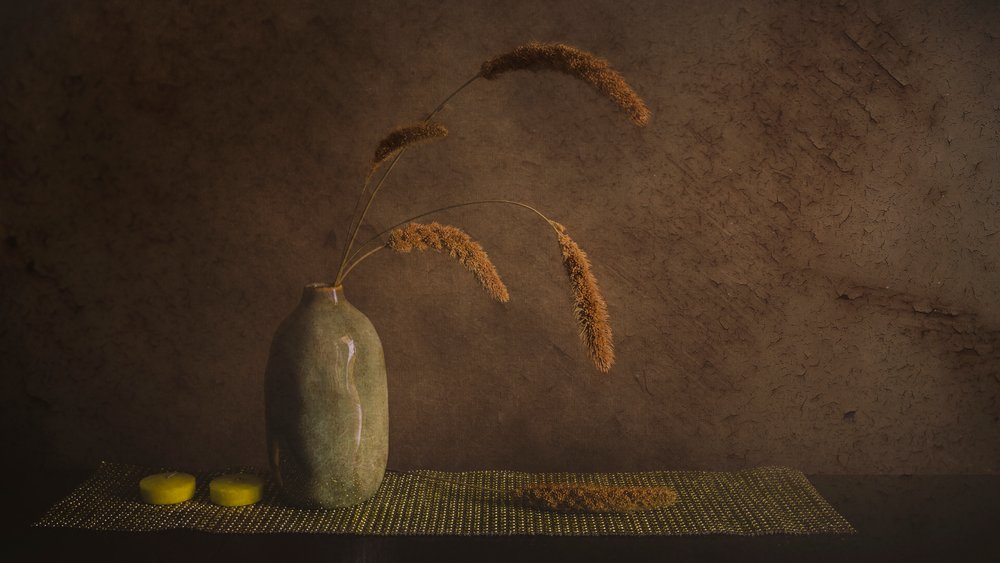Minimalistisches botanisches Stillleben von Cicek Kiral