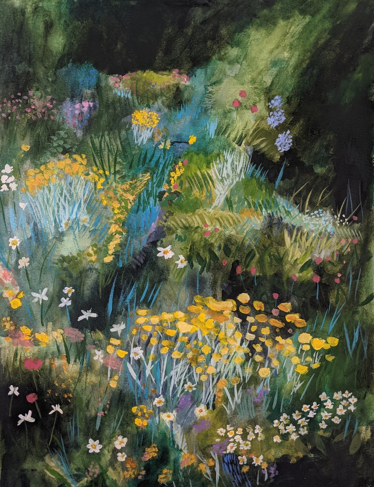 Wildblumengarten von Claire Whitehead