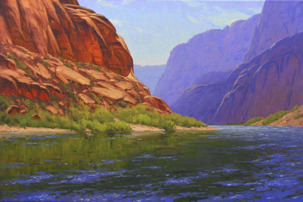 Roter Felsen Canyon Fluss von Cody DeLong