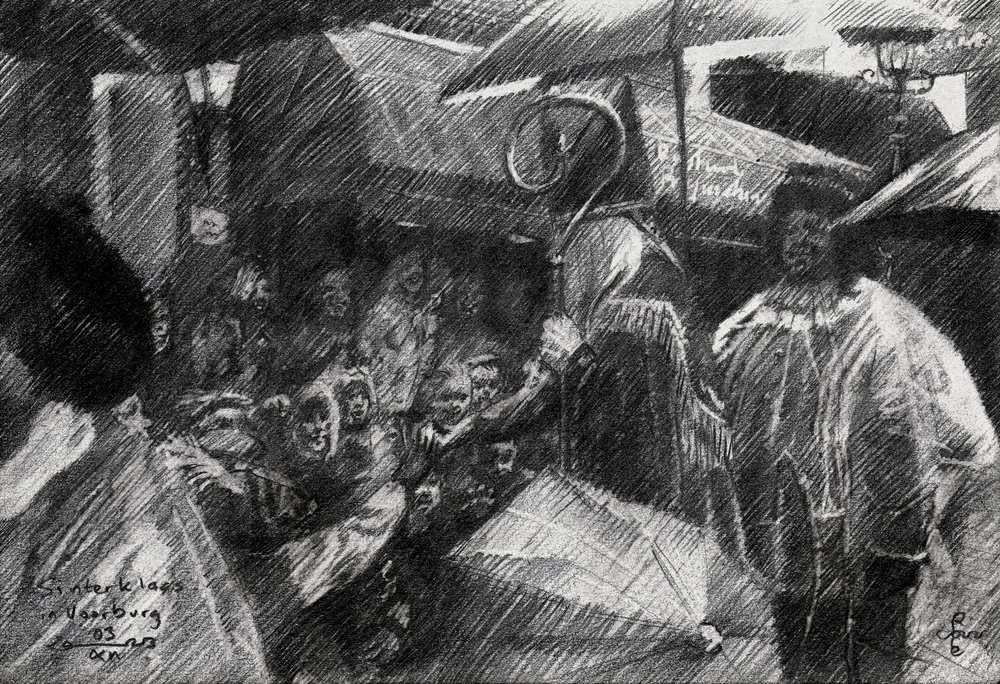 Sinterklaas Regenstadtparade von Corné Akkers
