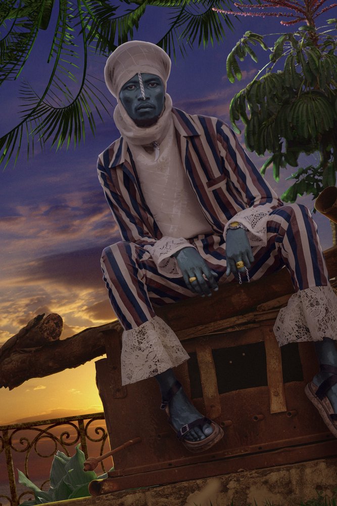 Blauer Geist tropischer Sonnenuntergang von CosmoZach