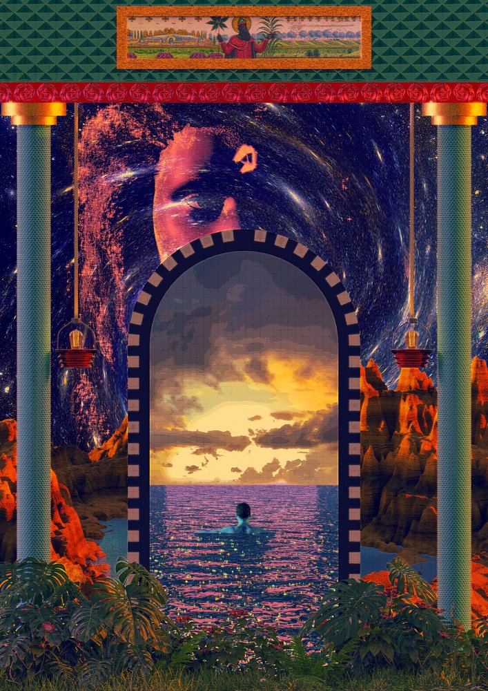 Mystisches Sonnenuntergangsportal von CosmoZach