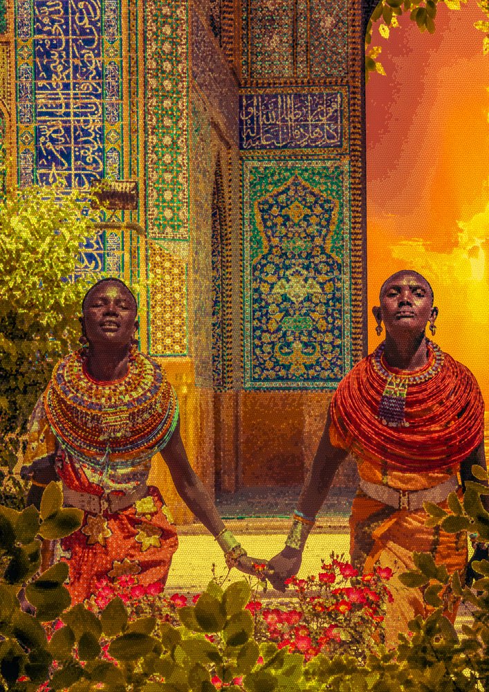 Lebendige afrikanische Gelassenheit von CosmoZach