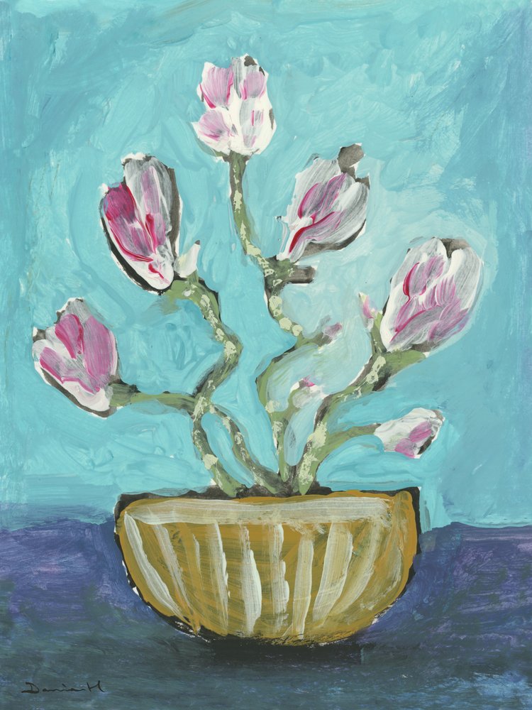 Magnolienvase von Dan Hobday
