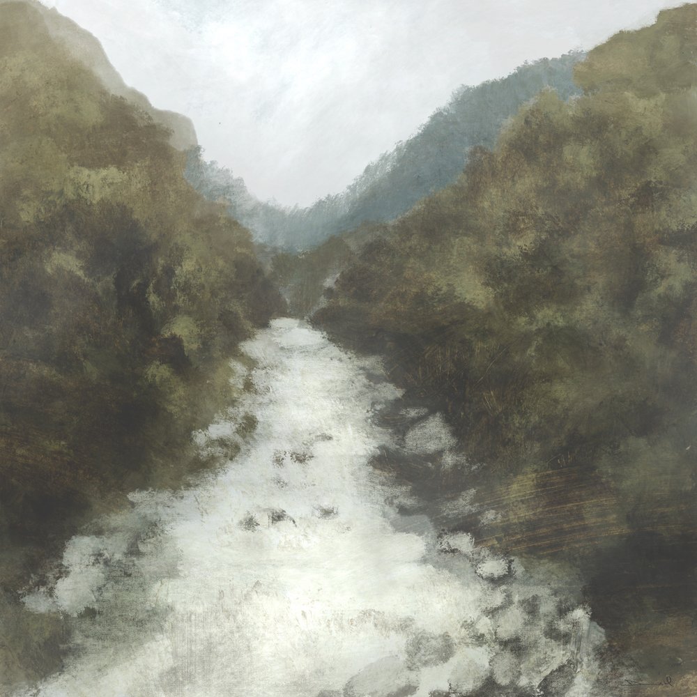 Fluss-Schlucht von Dan Hobday