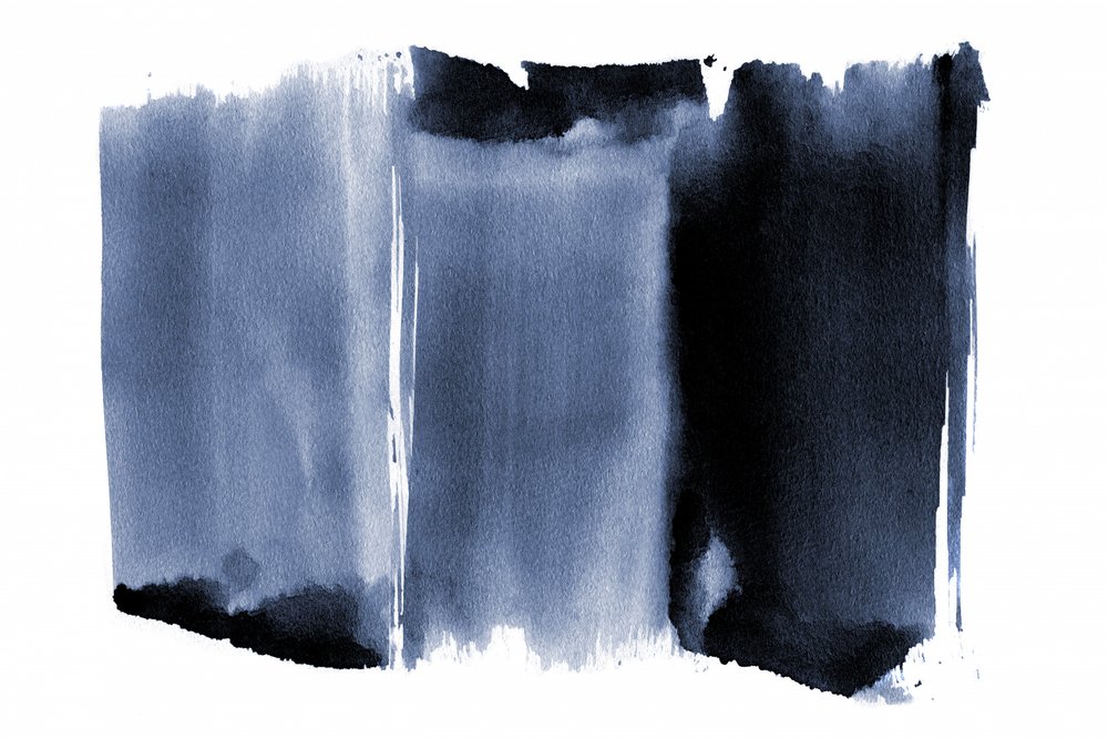 Tiefes Indigo Ombre von Danushka Abeygoda