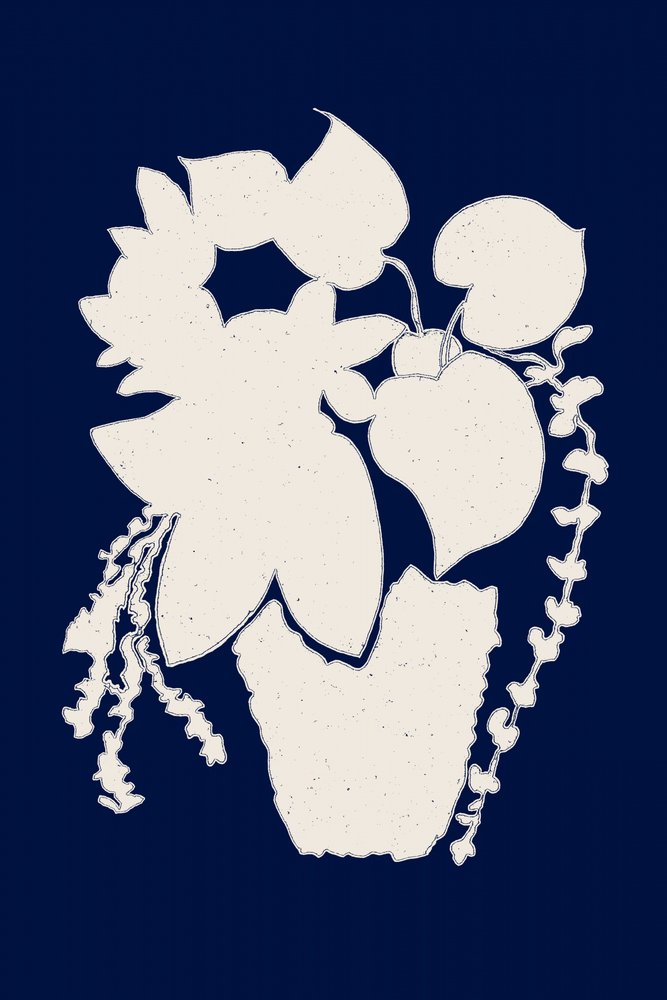 Elegante Topfpflanzensilhouette von Danushka Abeygoda