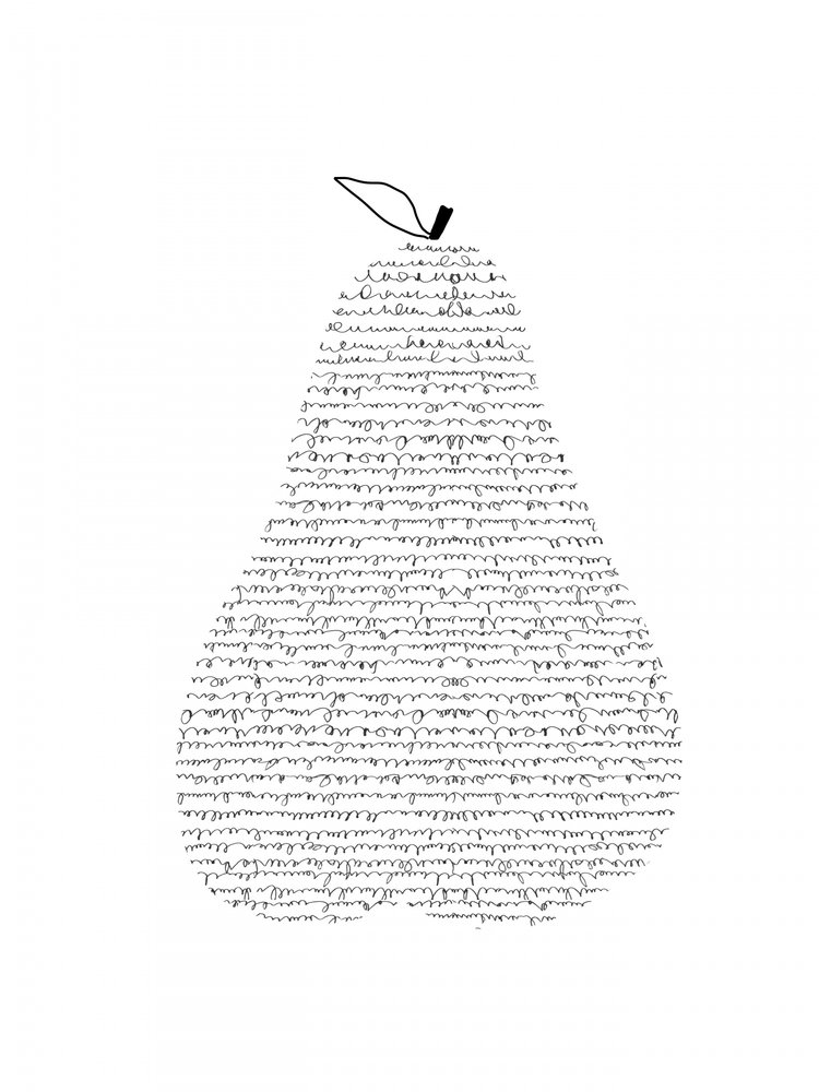 Literarische Birne von Danushka Abeygoda
