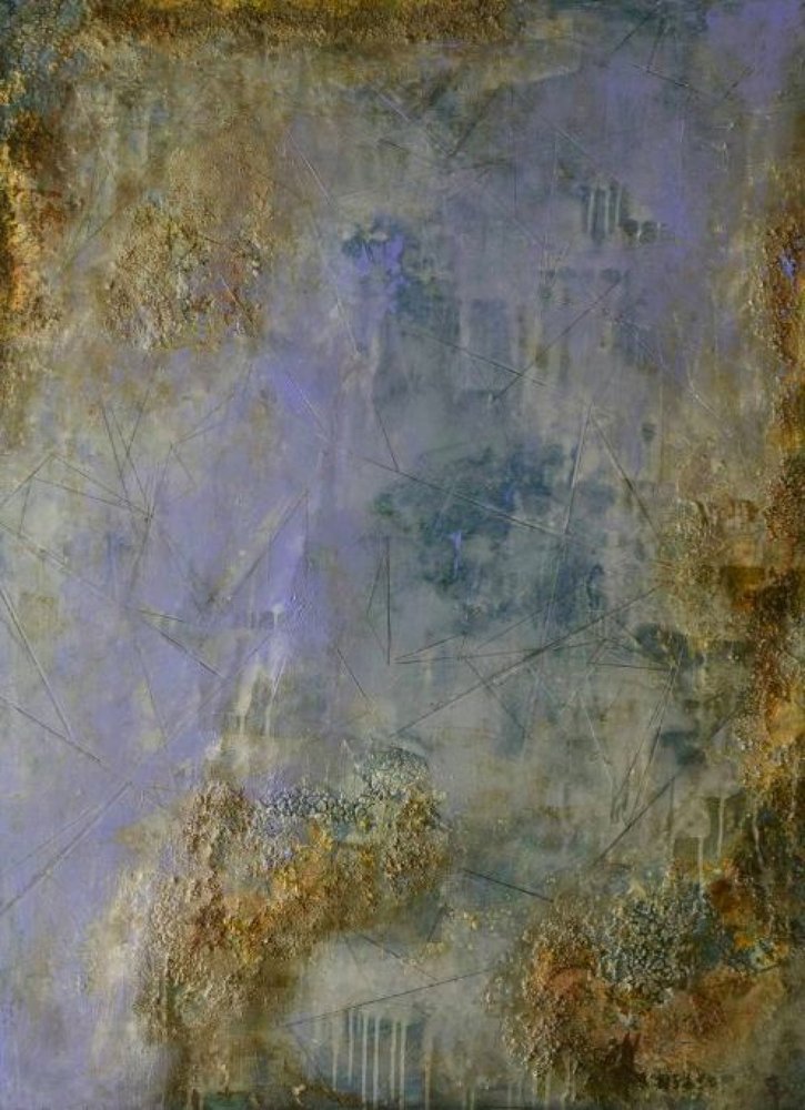 Lavendel Textur Abstrakt von Deb Chaney