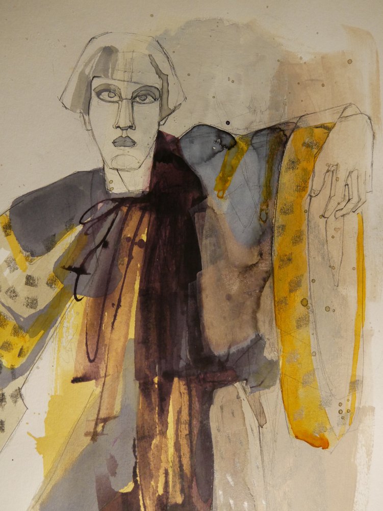 Elegante Modefigur von Doris Schmitz