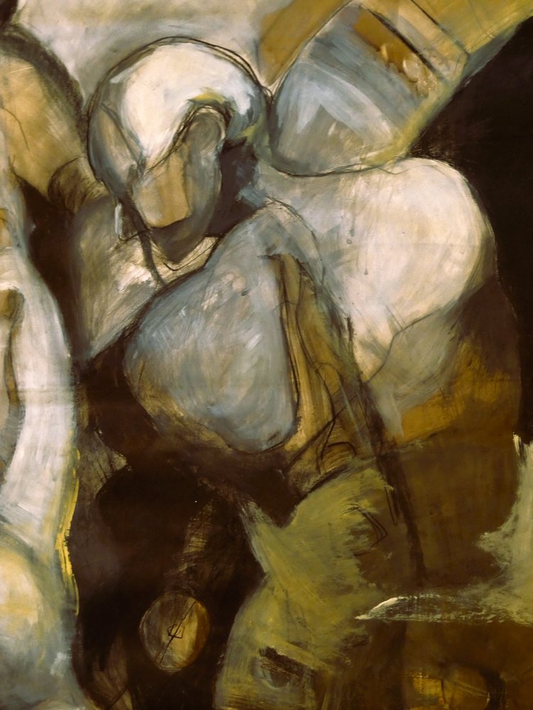 Betende abstrakte Figuren von Doris Schmitz