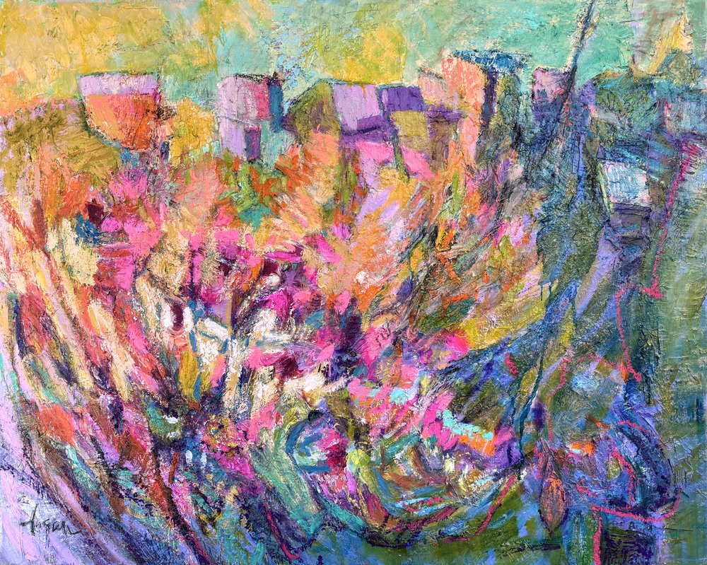 Lebendige Hangblüten von Dorothy Fagan
