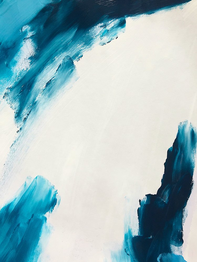 Tiefblaue Bewegung von Ejaaz Haniff